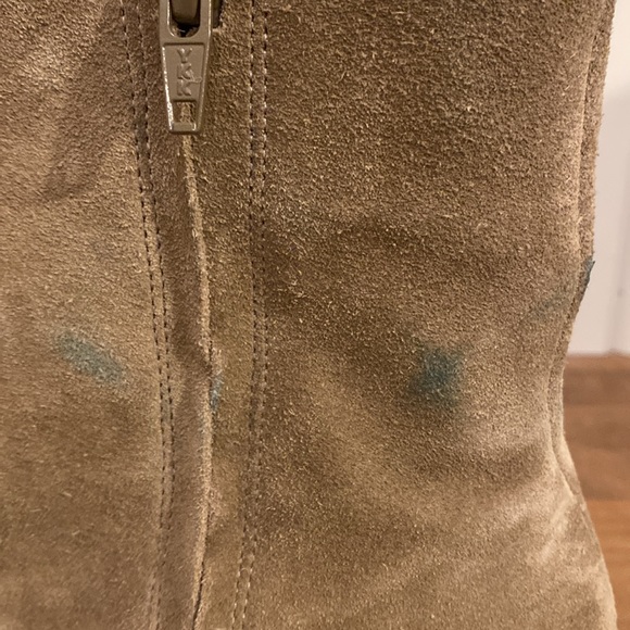 Caty Ankle Boot SZ 7.5 suede tan western - Picture 10 of 11